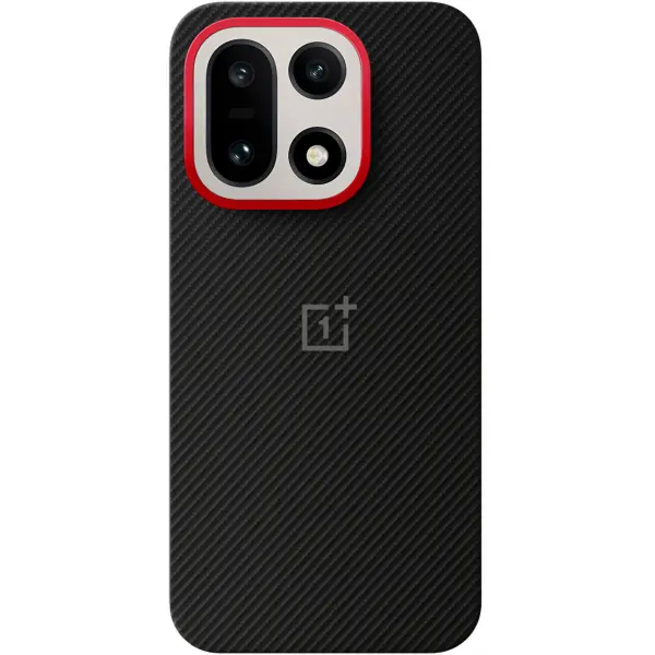 Husa pentru OnePlus 15, Aramid Fiber Magnetic, Neagra 5431102021