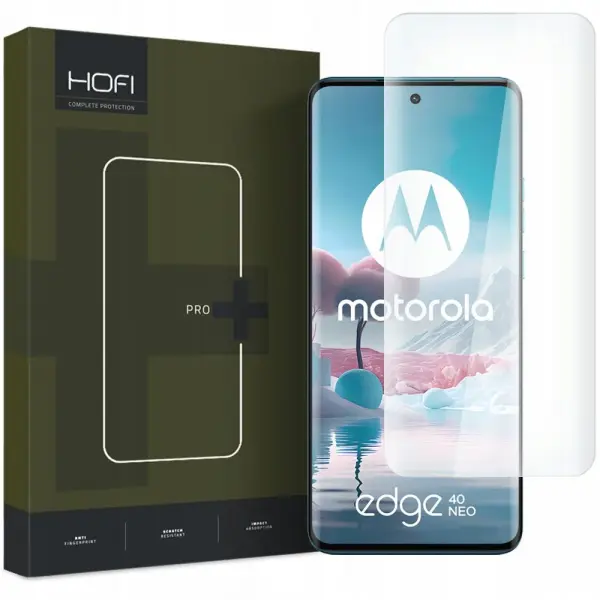 Folie de protectie Ecran HOFI PRO+ pentru Motorola Edge 40 Neo, Sticla Securizata, UV Glue