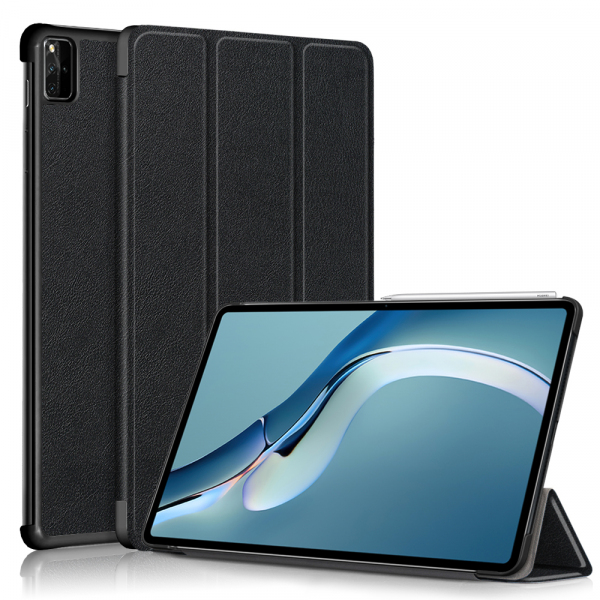 Husa pentru Huawei MatePad Pro 12.6 (2021), Techsuit, FoldPro, Neagra