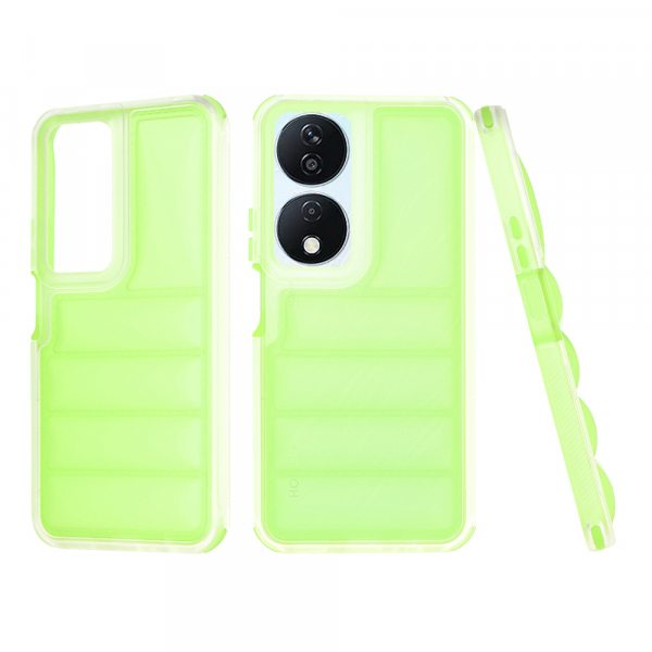 Husa pentru Honor X7b 5G / 90 Smart / X7b 4G, Techsuit, Wave Shield, Verde