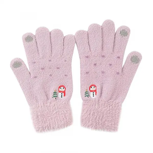 Manusi De Iarna Tactile Dama Techsuit ST0011, Marime 17cm, Mov