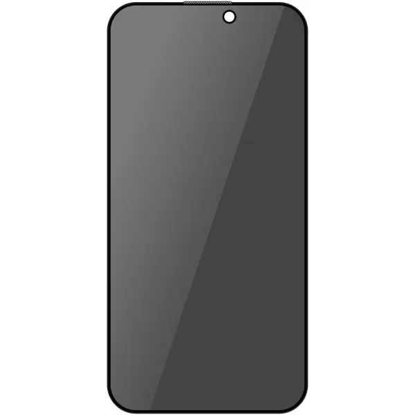 Folie de protectie Ecran Privacy OEM Updated pentru Apple iPhone 16 Pro Max, Sticla Securizata, Full Glue