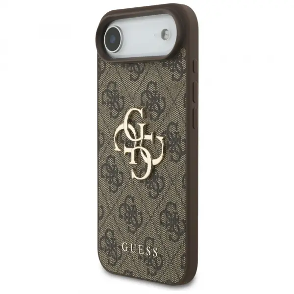 Husa pentru Apple iPhone 17 Air, Guess, 4G Big Logo, Maro