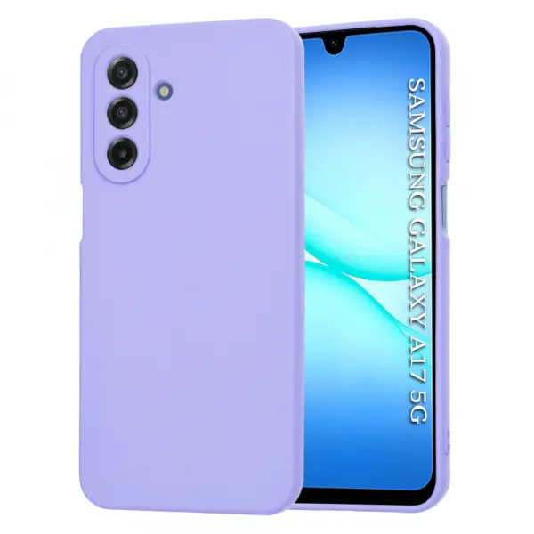 Husa pentru Samsung Galaxy A17 5G, Techsuit, SoftFlex, Mov Deschis