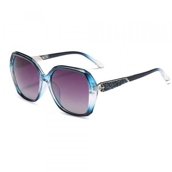 Ochelari De Soare Dama Techsuit 5599, Polarizati, Protectie UV, Albastri Gri