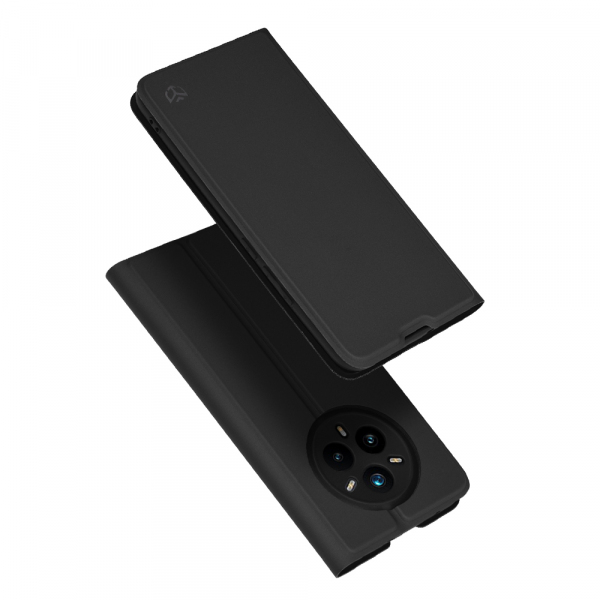 Husa pentru Realme 14 Pro+, Techsuit, Magskin Book, Neagra