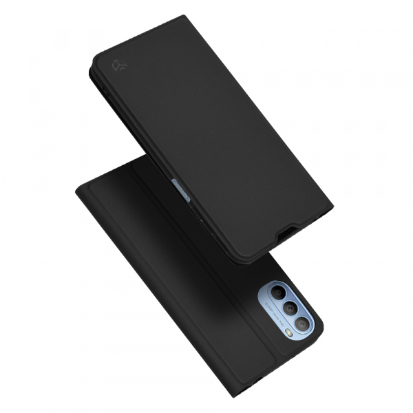 Husa pentru Motorola Moto G31 / G41, Techsuit, Magskin Book, Neagra