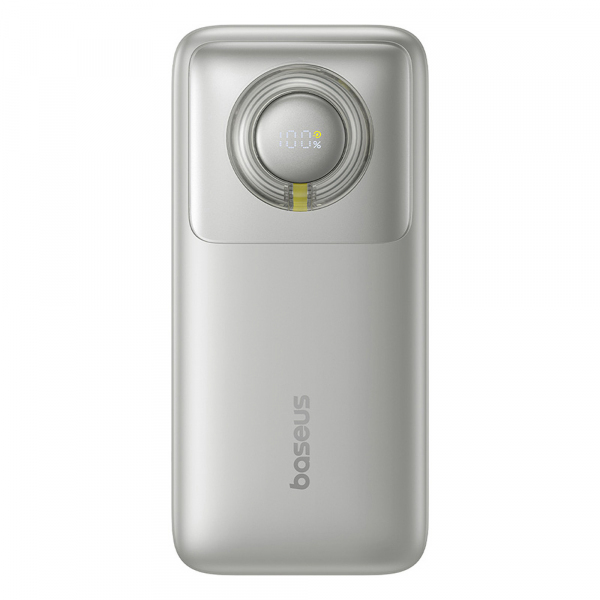 Baterie Externa Baseus Free2Pull, 20000mAh, 65W, PD, 2 x USB-C, Gri P10073700843-00