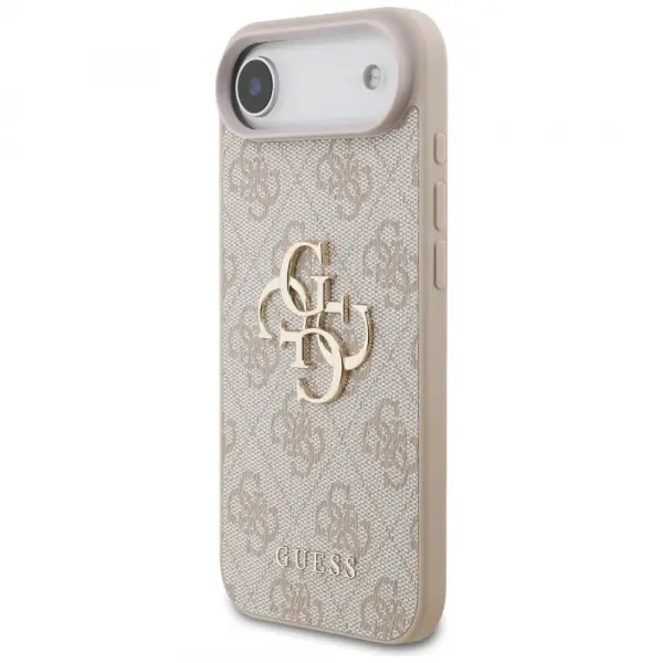 Husa pentru Apple iPhone 17 Air, Guess, 4G Big Logo, Roz