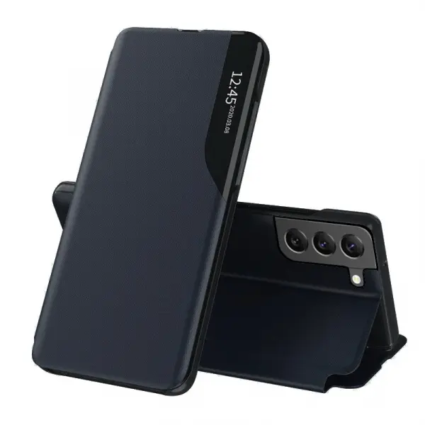 Husa pentru Samsung Galaxy S22 5G S901, Techsuit, eFold, Albastra Inchis