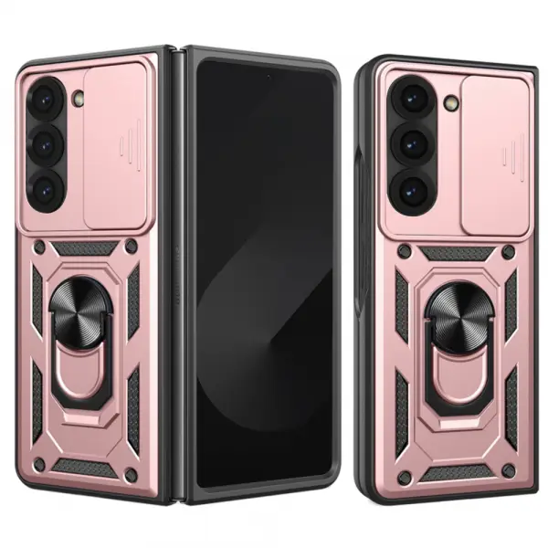 Husa pentru Samsung Galaxy Z Fold6 F956, Techsuit, CamShield, Roz