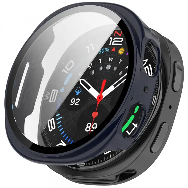 Husa Techsuit Defense360 Pro pentru Samsung Galaxy Watch8 44mm, Bleumarin