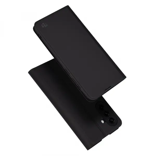 Husa pentru Samsung Galaxy A56 A566, Techsuit, Magskin Book, Neagra