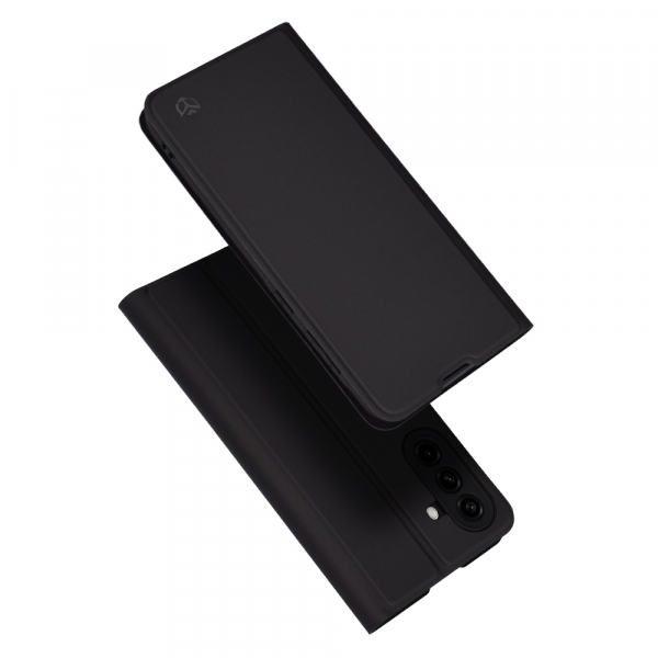 Husa pentru Samsung Galaxy A56 A566, Techsuit, Magskin Book, Neagra