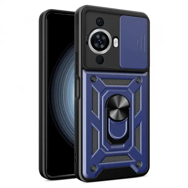 Husa pentru Huawei nova 12s / nova 11, Techsuit, CamShield, Albastra