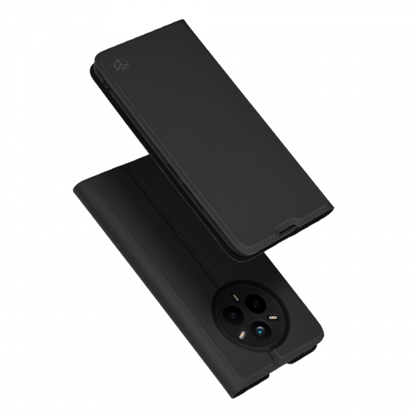 Husa pentru Realme 14 Pro, Techsuit, Magskin Book, Neagra