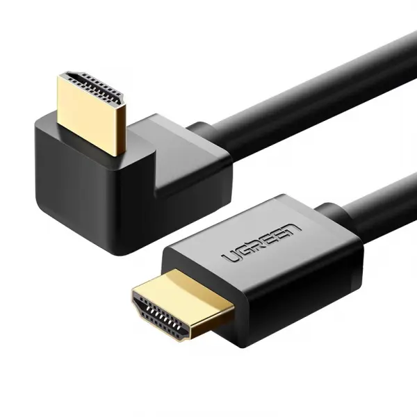 Cablu Video UGREEN Angled, HDMI - HDMI, 4K, 2m, Negru
