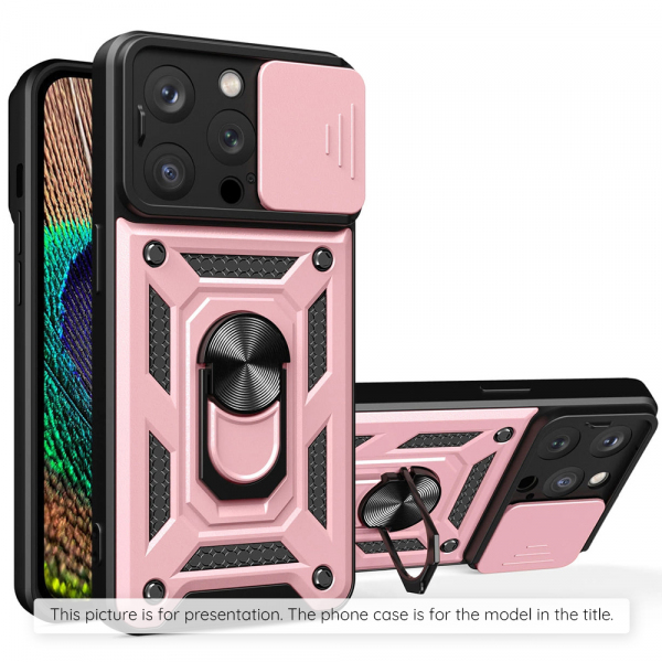 Husa pentru Samsung Galaxy Z Fold7 F966, Techsuit, CamShield, Roz
