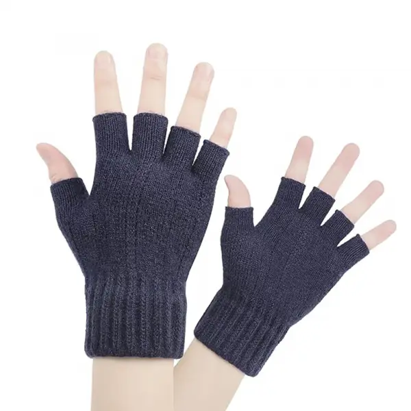 Manusi De Iarna Tactile Dama Techsuit ST0014, Marime 17cm, Bleumarin
