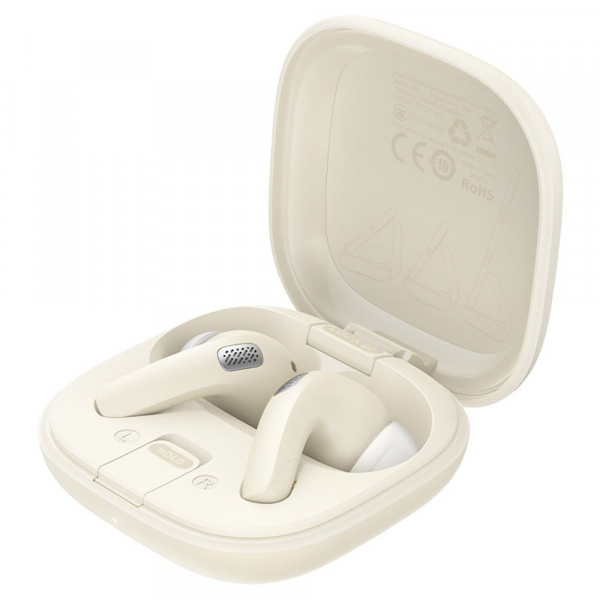 Handsfree Bluetooth Acefast W4, TWS, Bej