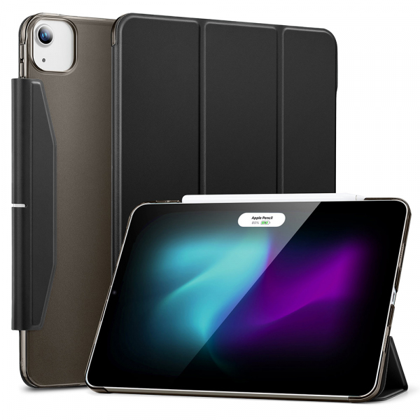 Husa pentru Apple iPad Air 13 (2026) / Air 13 (2025) / Air 13 (2024), ESR, Ascend Trifold, Neagra Satinata