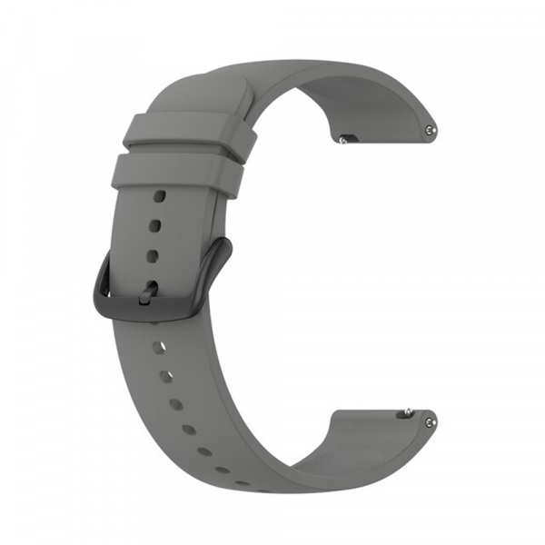 Curea Techsuit W001 pentru Samsung Galaxy Watch / Huawei Watch Series, 20mm, Gri