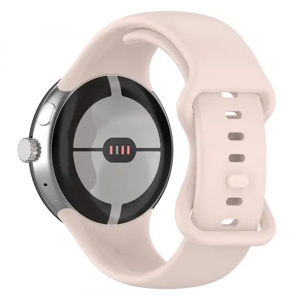 Curea Techsuit W031 pentru Google Pixel Watch 4 41mm /  Watch 3 41mm / Watch 2 / Watch, Roz Deschis