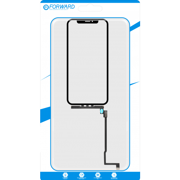 Touchscreen Forward Guard OCA pentru Apple iPhone 11 Pro, Negru