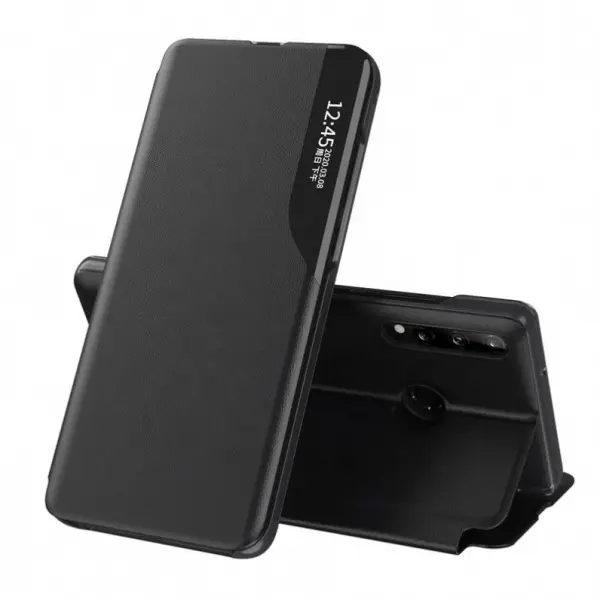 Husa pentru Huawei P30 lite New Edition / P30 lite, Techsuit, eFold, Neagra
