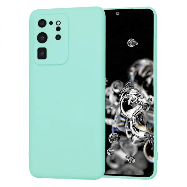Husa pentru Samsung Galaxy S20 Ultra 5G G988 / S20 Ultra G988, Techsuit, SoftFlex, Turcoaz