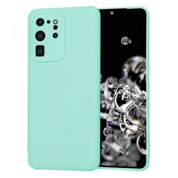 Husa pentru Samsung Galaxy S20 Ultra 5G G988 / S20 Ultra G988, Techsuit, SoftFlex, Turcoaz