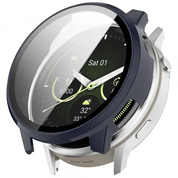 Husa Techsuit Defense360 Pro pentru Garmin Venu 4 41mm, Bleumarin