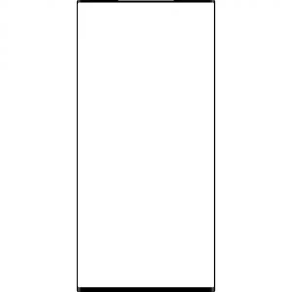 Geam Ecran + Edge Glue / OCA Forward Guard pentru Samsung Galaxy S22 Ultra 5G S908, Negru