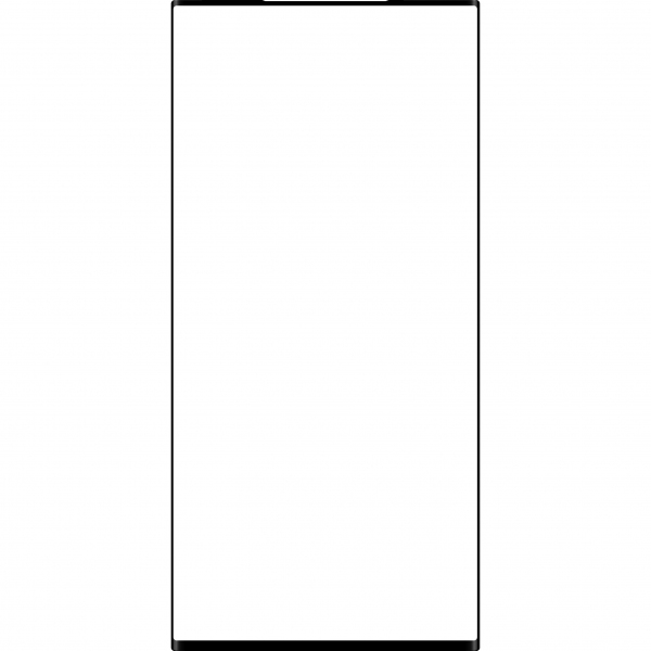 Geam Ecran + Edge Glue / OCA Forward Guard pentru Samsung Galaxy S22 Ultra 5G S908, Negru
