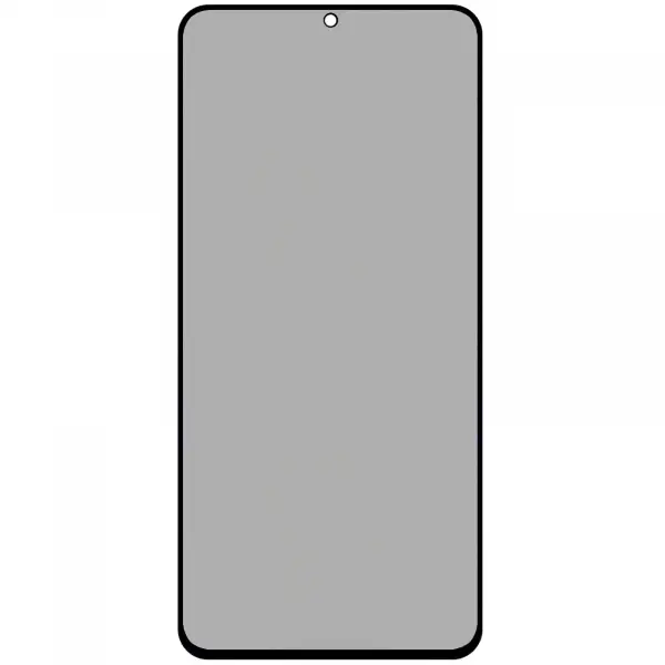 Folie de protectie Ecran Privacy OEM Updated pentru Xiaomi Redmi Note 14 5G, Sticla Securizata, Full Glue
