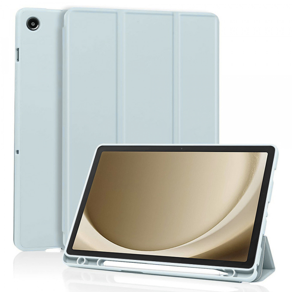 Husa pentru Samsung Galaxy Tab A11+ / Tab A9+, Techsuit, Flex Trifold, Bleu