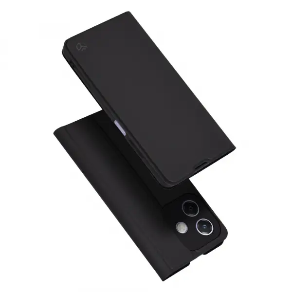 Husa pentru Oppo A3 4G / A3, Techsuit, Magskin Book, Neagra