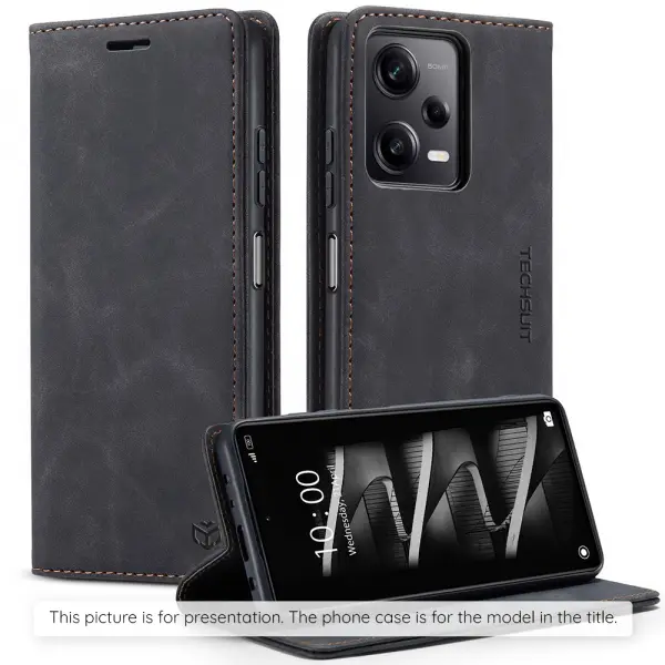 Husa pentru Xiaomi Redmi 15 5G / 15 4G, Techsuit, Confy, Neagra