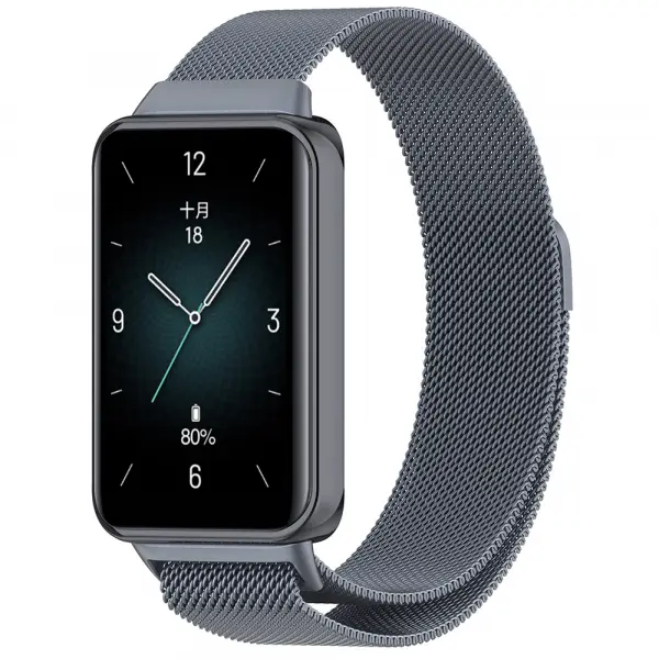 Curea Techsuit W009 pentru Honor Band 9, Albastra