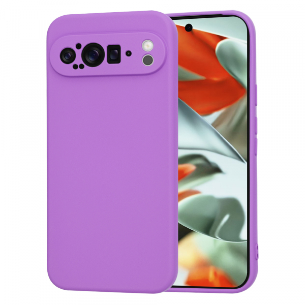 Husa pentru Google Pixel 9 Pro XL, Techsuit, SoftFlex, Mov