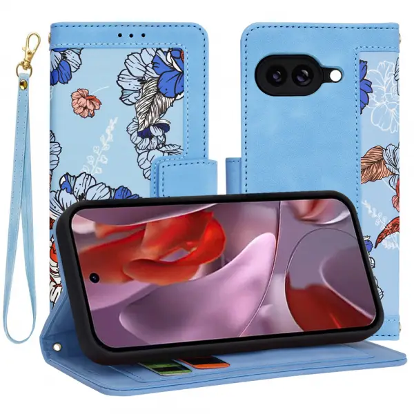 Husa pentru Google Pixel 9a, Techsuit, FlipCraft, Bleu