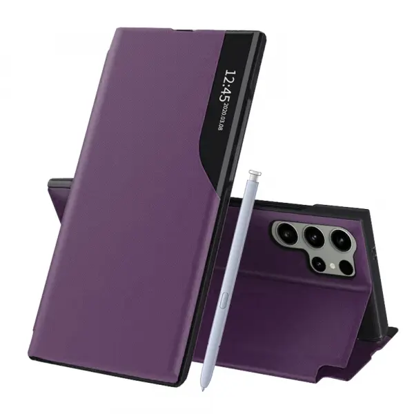 Husa pentru Samsung Galaxy S25 Ultra S938, Techsuit, eFold, Mov