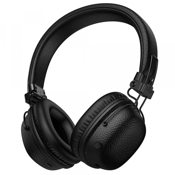 Handsfree Bluetooth HOCO W64, A2DP, Negru