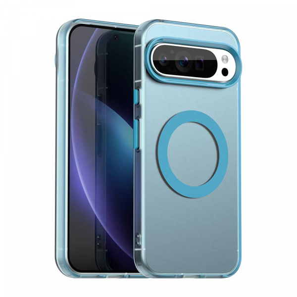 Husa MagSafe pentru Google Pixel 10 Pro / 10, Techsuit, CandyCase, Albastra