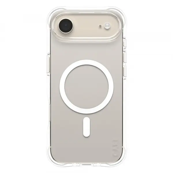 Husa MagSafe pentru Apple iPhone 17 Air, PanzerGlass, Care Fashionable, Transparenta Alba