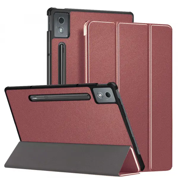Husa pentru Lenovo Idea Tab Pro, Techsuit, FoldPro, Rosie