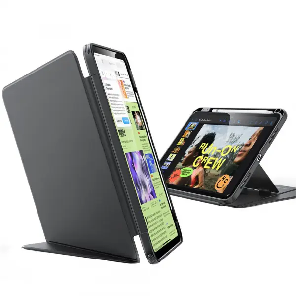 Husa pentru Apple iPad (2025) / (2022), ESR, Flip Hybrid, Neagra