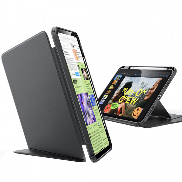 Husa pentru Apple iPad (2025) / (2022), ESR, Flip Hybrid, Neagra