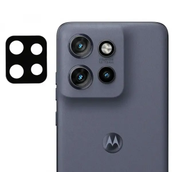 Folie de protectie Camera Spate Techsuit pentru Motorola ThinkPhone 25 / Edge 50 Neo, Sticla Securizata, Neagra