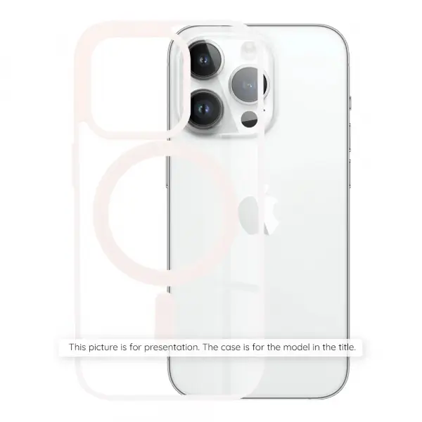 Husa MagSafe pentru Apple iPhone 17, Techsuit, Pro, Roz